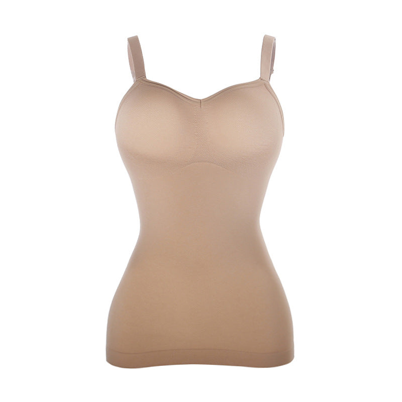 Elastic Nylon Body Shaping And Waist Closing Bodysuit