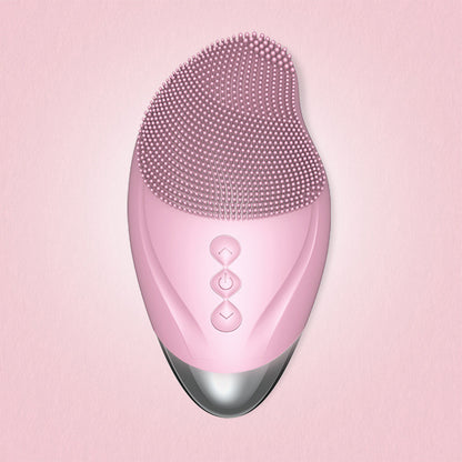 Heated Silicone Ultrasonic Facial Cleanser