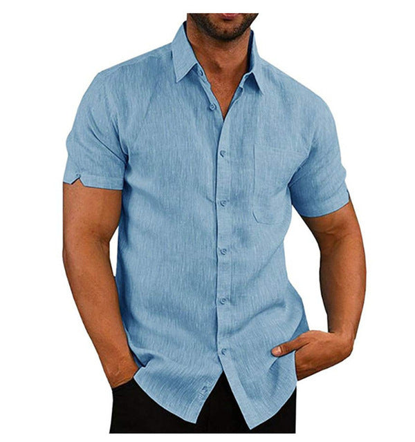 Short Sleeve Button Up