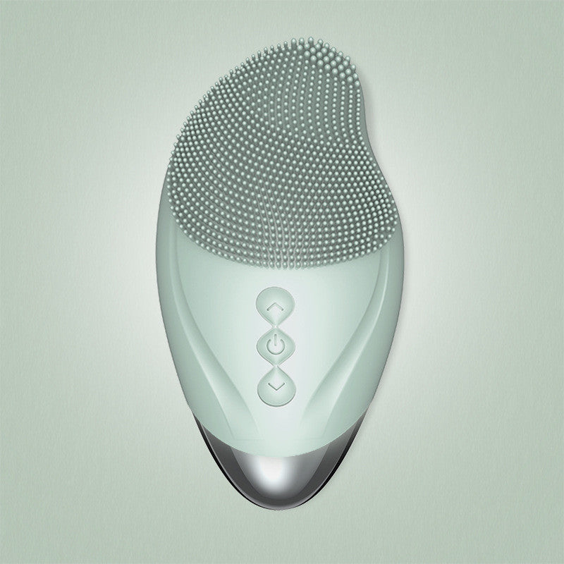 Heated Silicone Ultrasonic Facial Cleanser