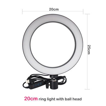 Apple Compatible Tripod Ring Light