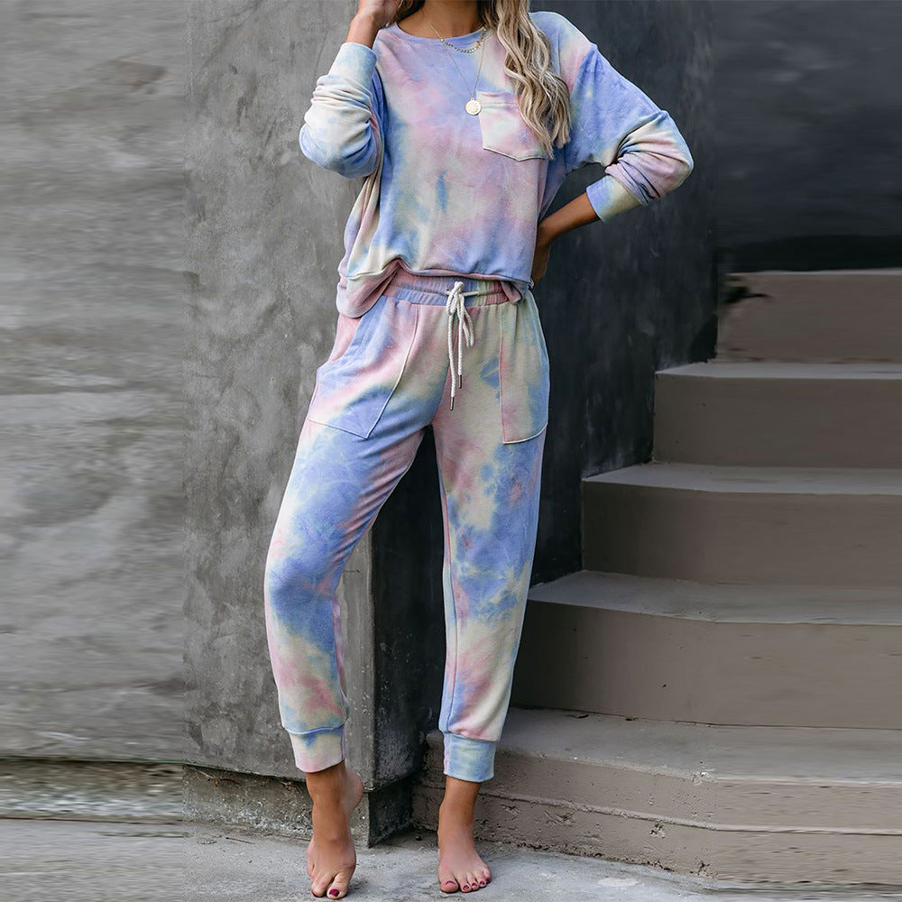 Long sleeve trousers pajama set