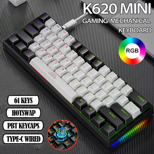 Plastic Mechanical Gaming Keyboard