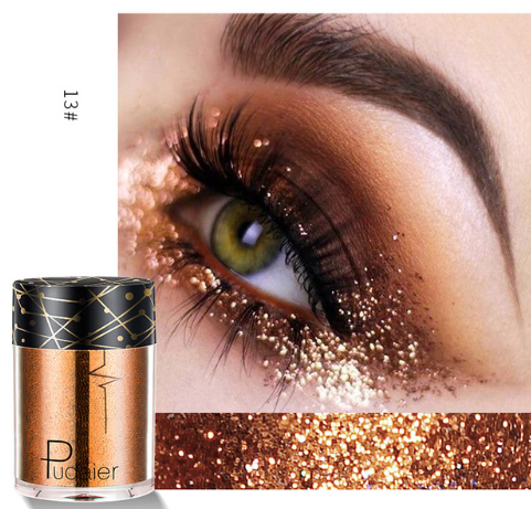 Pudaier 3.5G Makeup Eye Shadow Shimmer Glitter Eye Shadow Powder profissional Matte Eyeshadow Cosmetic paleta de sombra