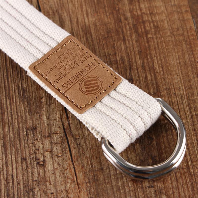 Canvas belt