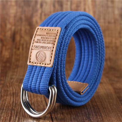 Canvas belt