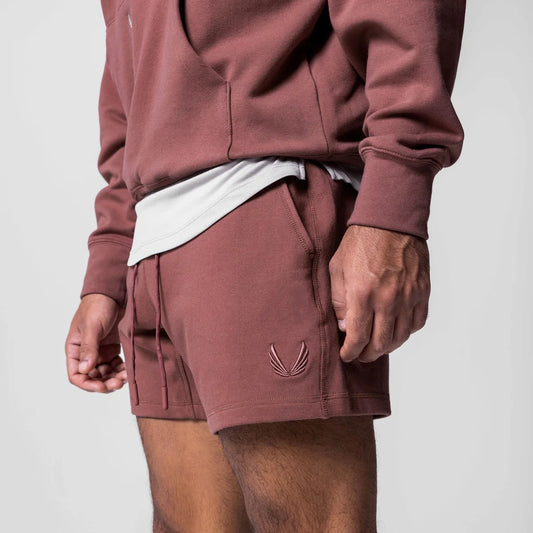 Loose Embroidered Gym Shorts