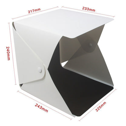 20cm foldable LED light box