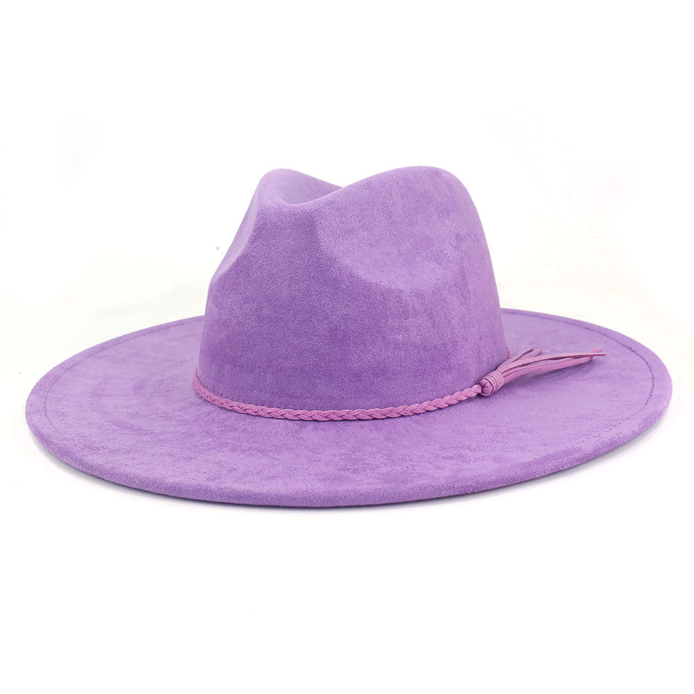 Broad-brimmed Hat Flat Edge Gentlemen's Hat