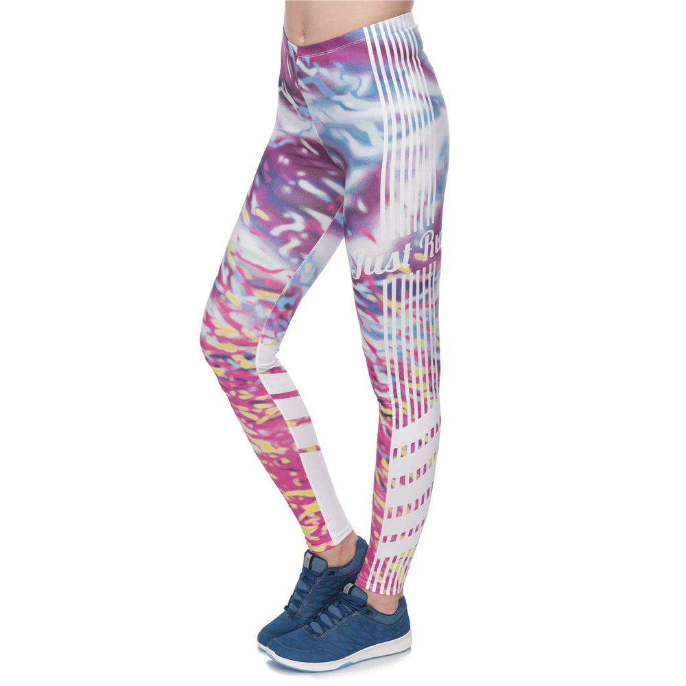 Graphic Weather Print Leggings