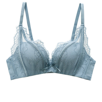 Lace V Neck Bra