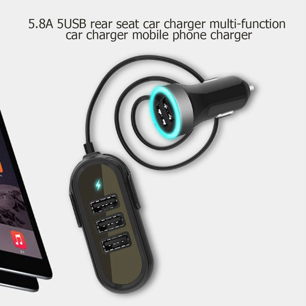 6.8A Long Reach car charger