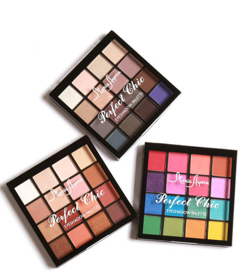 16 colors eye shadow palette