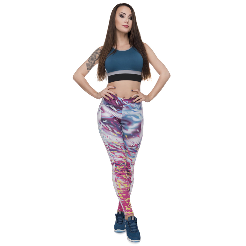 Graphic Weather Print Leggings