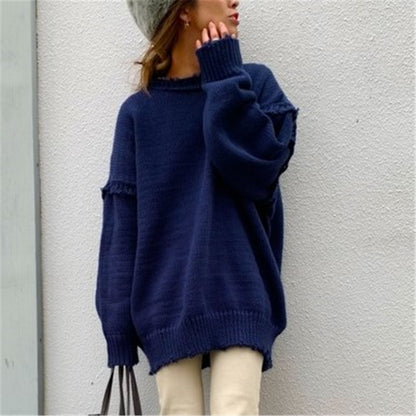 Oversized Cotton Jumper