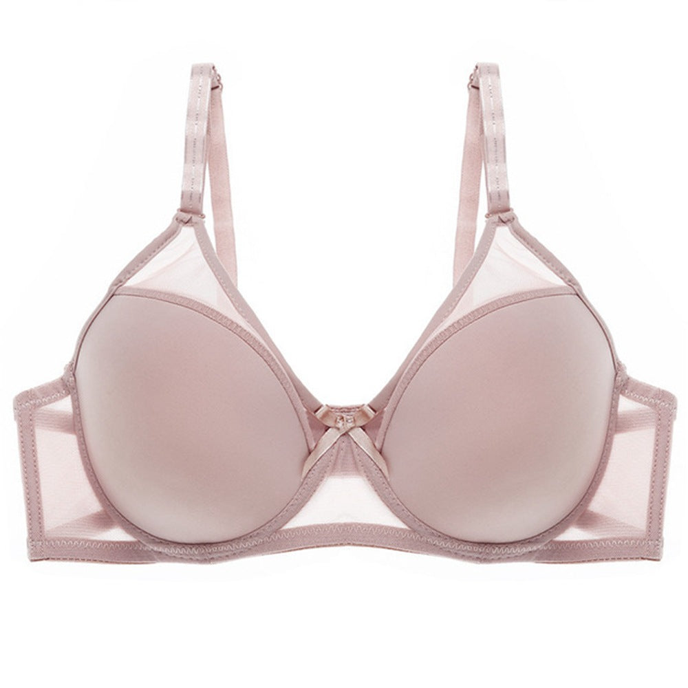 Cotton Lining Thin Strap Underwire Bra