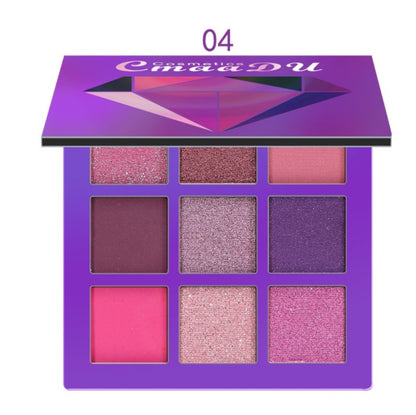 9-color Eyeshadow Plate