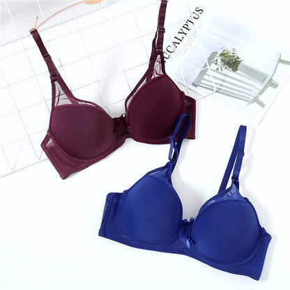 Cotton Lining Thin Strap Underwire Bra