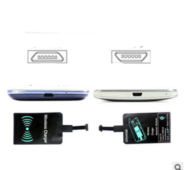 Wireless Charger USB Charging Pad For Samsung Galaxy Charger Adapter Receptor Pad Wireless Charger USB Charging Pad