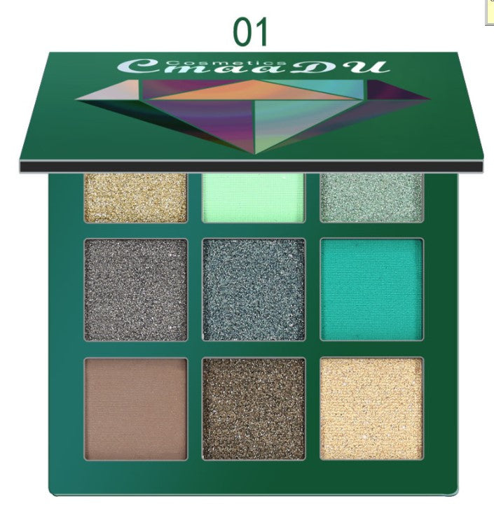 9-color Eyeshadow Plate