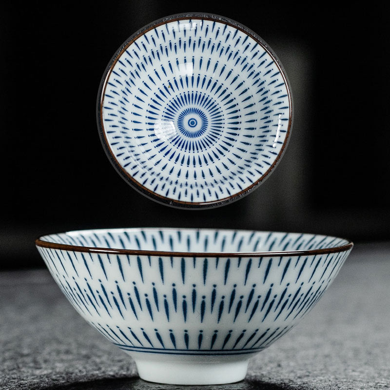 Blue and White Porcelain Tea Cup