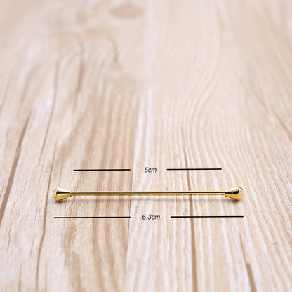 Tie pin stick buckle