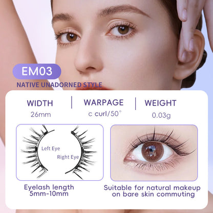 Magnetic Suction Natural Eyelashes