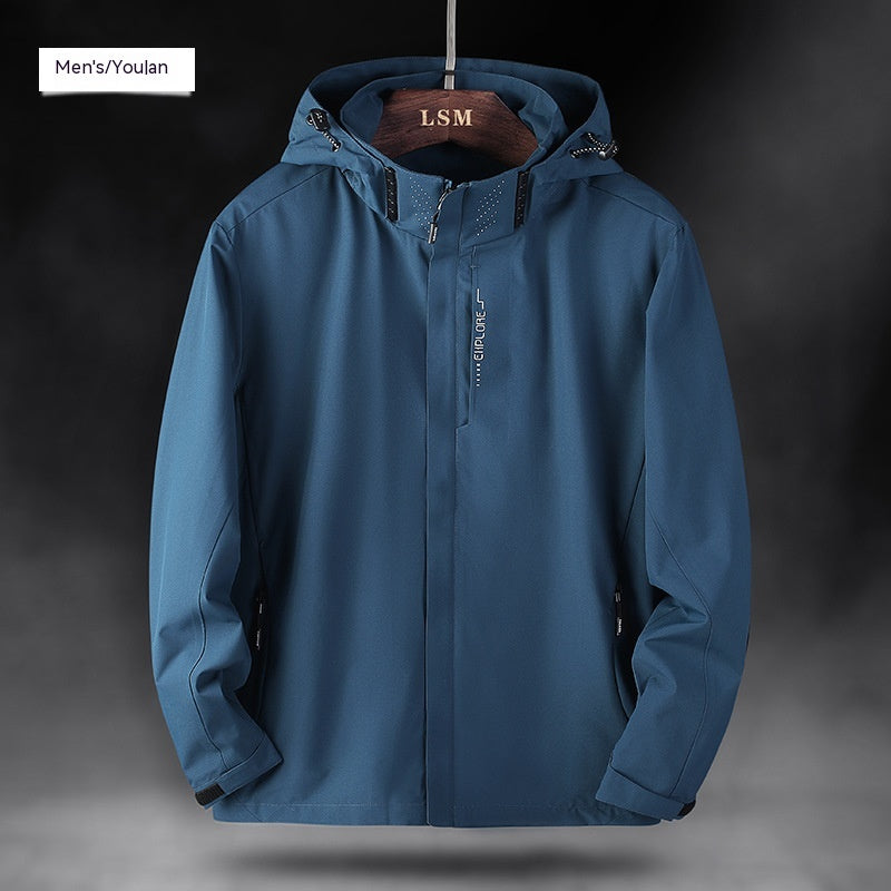 Waterproof Windproof Shell Running Jacket