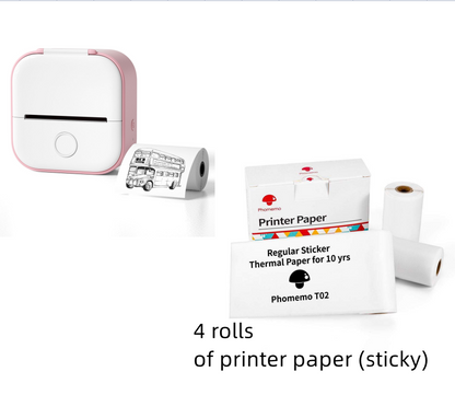 Mini Thermal Label Printer