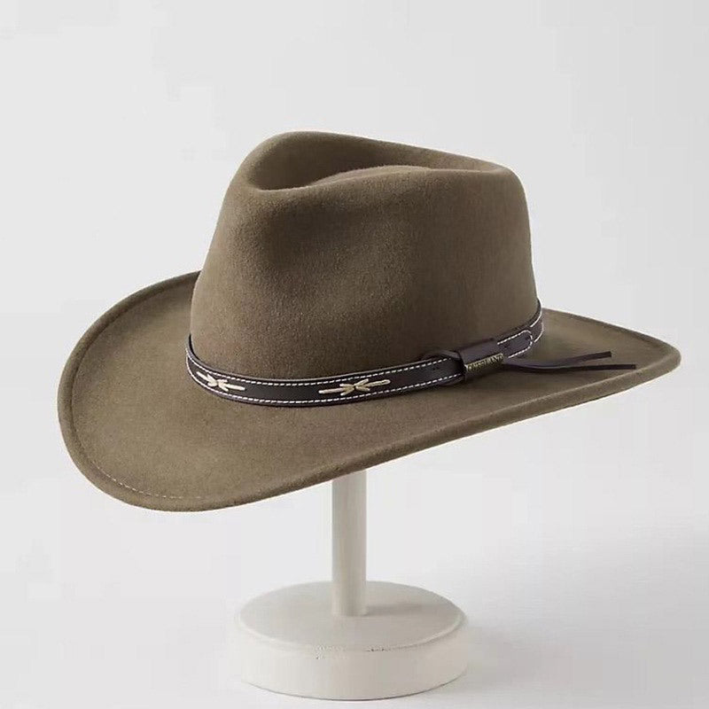 Cashmere Wool Western Fedora