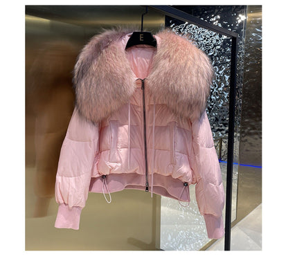 Fur Collar Duck Down Coat