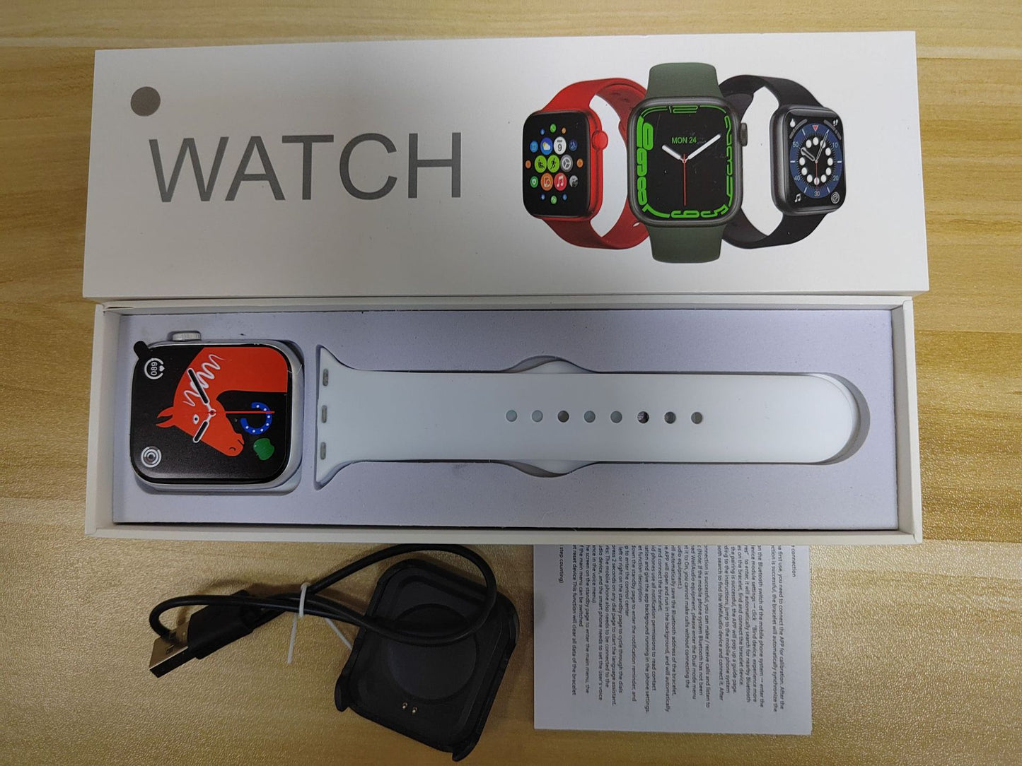 Apple + Android Compatible Gt20 Smart Watch