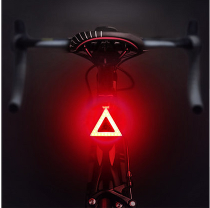 BRIGHT LED USB Charge Bicycle Taillight Multiple Shapes