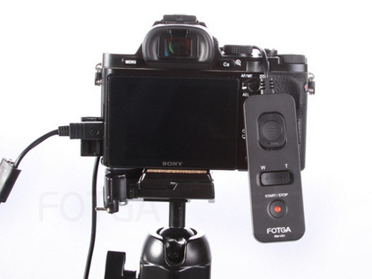 Suitable for RM-VS1 A7R3 shutter release A7M3/A9 remote control RX100M2M3/A7R/A7S A77A6000