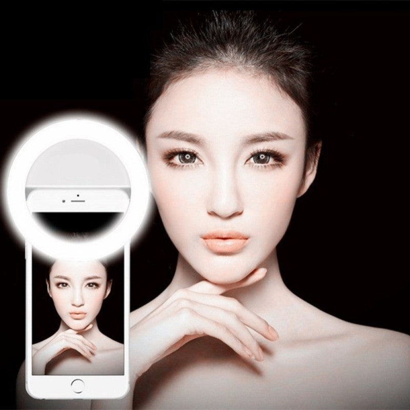 Selfie Ring Mobile Phone Clip Lens Light Lamp Litwod Led Bulbs