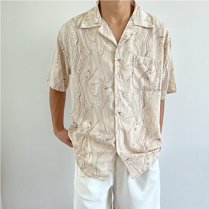 Summer Niche Lazy And Loose Western Style Casual Shirt