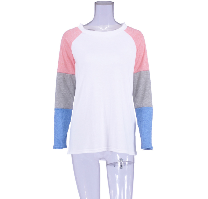 Long Sleeve Basic Cotton Baseball Tee