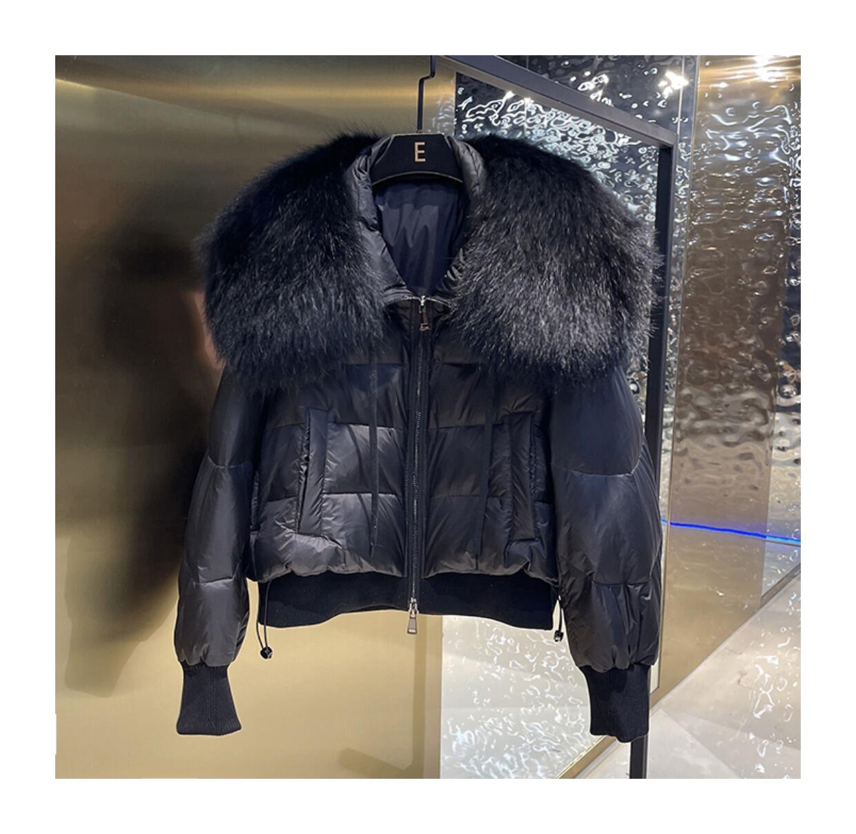 Fur Collar Duck Down Coat