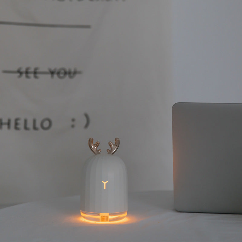 Mini Humidifier Portable USB Charging Quite Deer Shape