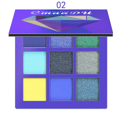 9-color Eyeshadow Plate