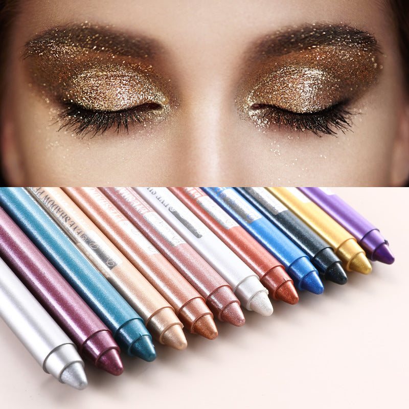 Eye Shadow Pen Stick Lying Silkworm Pearl With Foaming