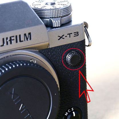 Camera shutter cover button