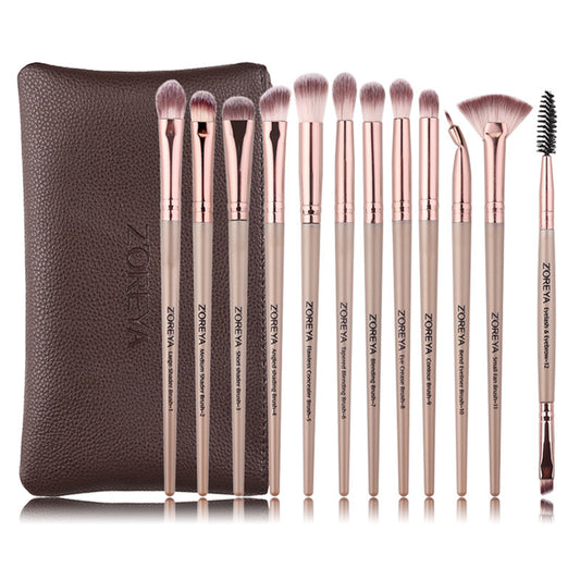 ZOREYA Soft Hair Makeup Brush Set