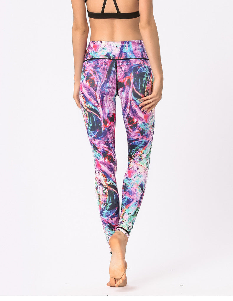 Cosmic Print Leggings