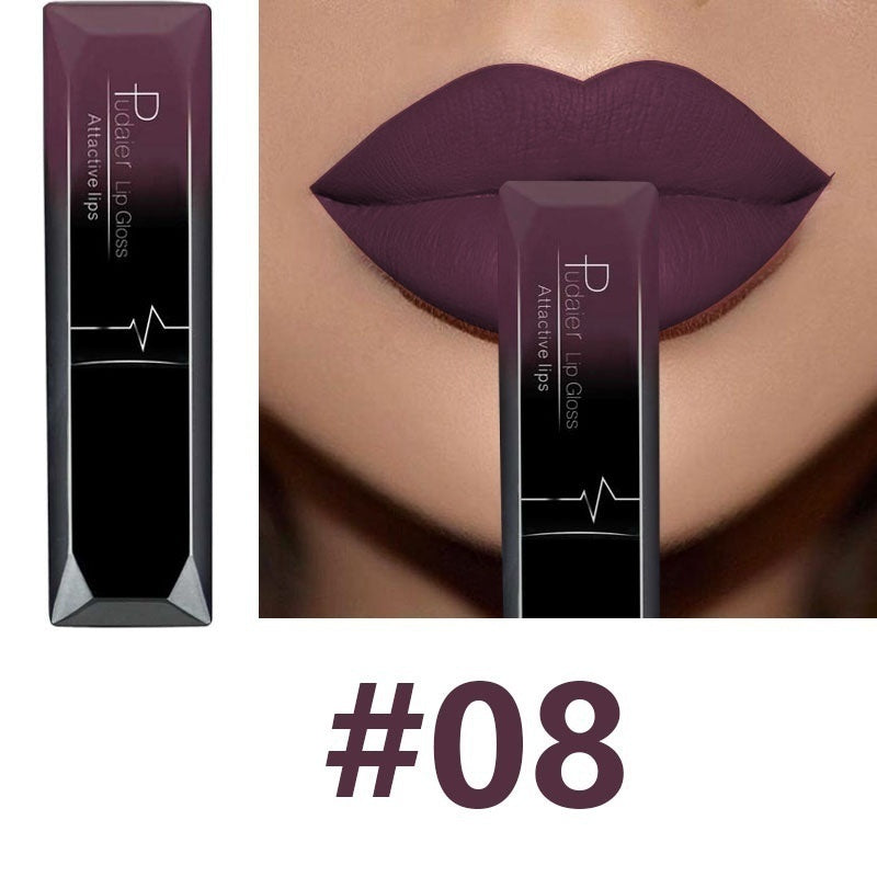 Matte Long Lasting Waterproof Lip Gloss