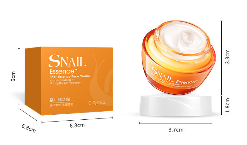 Facial Moisturizing Lacco Snail Essence Cream Lotion Skin Care Products