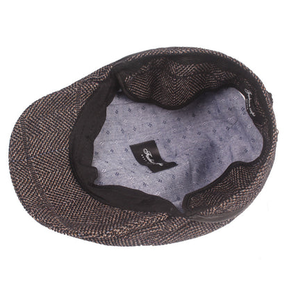 Cotton Ear Flaps Flat Cap