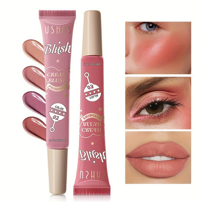 Liquid Blush Eye Shadow Lip And Cheek Dual-use Repair