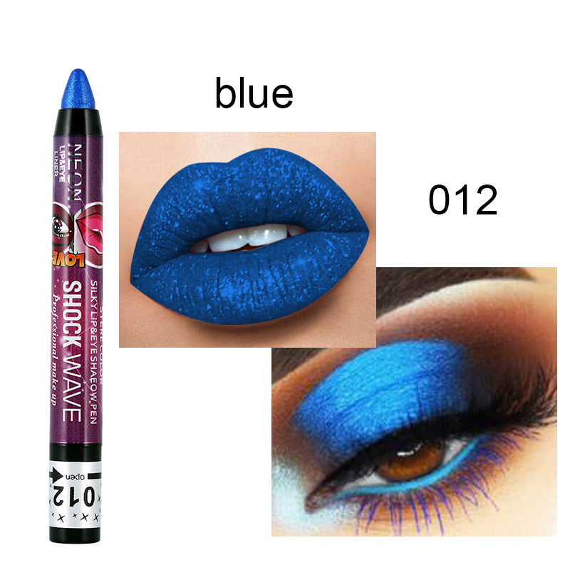 Eyeshadow Stick Eye Shadow Pencil Long Lasting Without Drying Eyes Makeup Pen Shimmer Cosmetics Tool