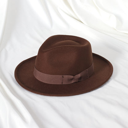 Bowknot Felt Fedora